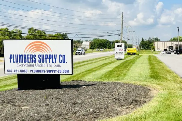 Bluegrass Parkway Plumbers Supply Co Sign Bluegrass Parkway Plumbers Supply Co Sign