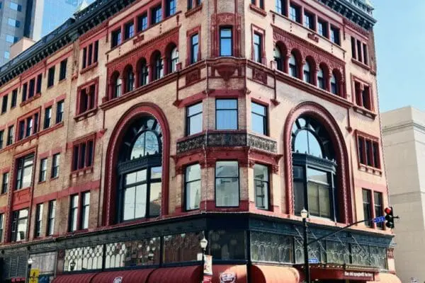 Levy Building Street Corner Levy Building Street Corner