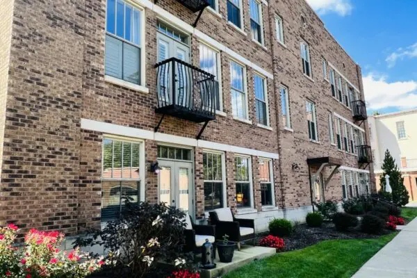 Belknap Condos Side Porch