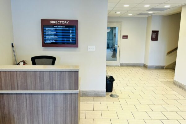 310 East Broadway Front Lobby and Directory