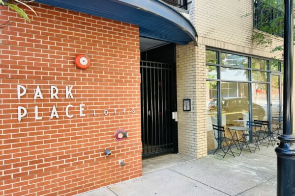 Park Place Lofts Entrance